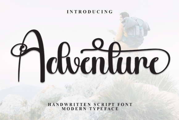 Adventure Font: A Heartfelt Typeface for Modern Editorial Design