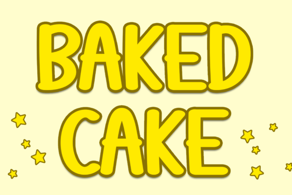 Baked Cake Font: Elevating Small Business Branding