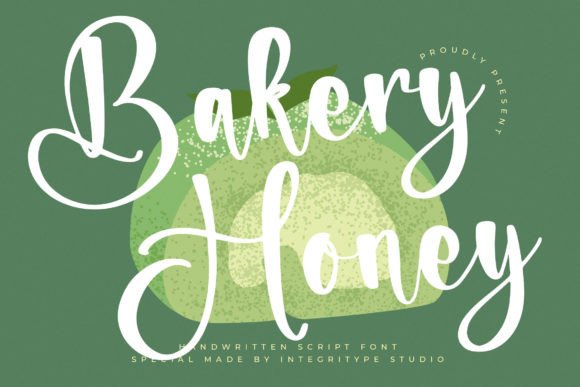 Bakery Honey: A Handwritten Script Font for Crafters and Product Designers