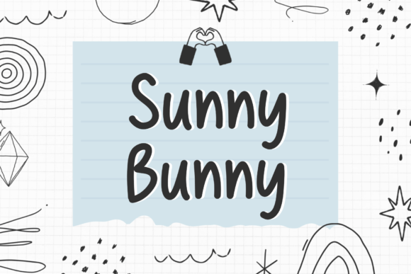 Branding with Sunny Bunny: A Playful Handwritten Font for Creative Projects