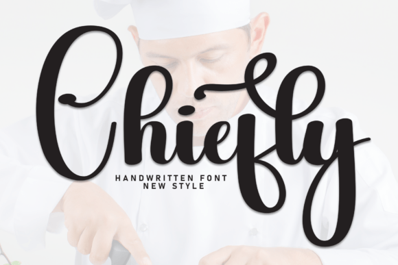 Chiefly: A Heartfelt Script Font for Web Designers and Digital Makers