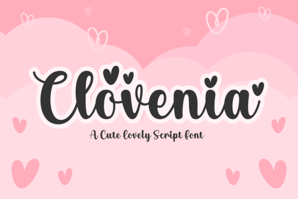 Clovenia: A Designer’s Journey with a Charming Script Font for Branding