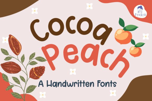 Cocoapeach: A Handwritten Font That Adds Personality to Web Design