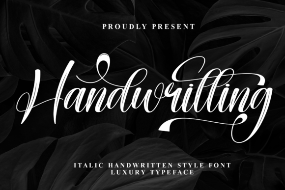 Handwritting: The Handwritten Font That Adds Personality to Your Brand