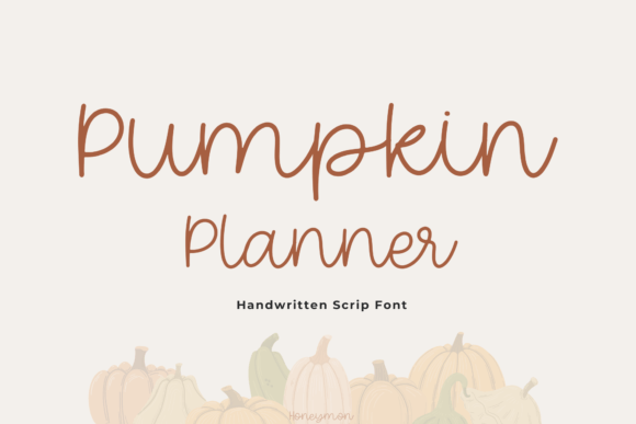 How Pumpkin Planner Font Adds Cozy Charm to Real Business Branding