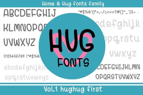 Hughug First: A Hand-Drawn Font That Brings Personality to Branding