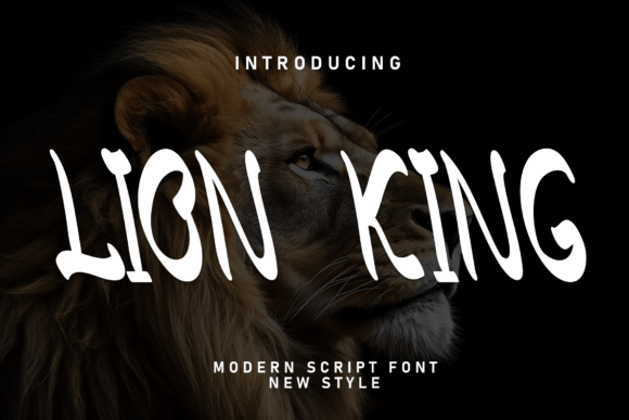 Lion King Font: A Playful Touch for Professional Branding