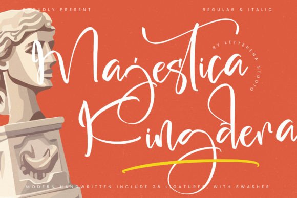 Majestica Kingdera Font: Elevating Campaign Visuals