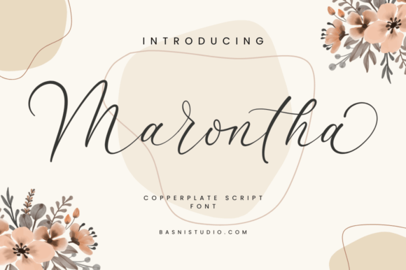 Marontha Font Review for Digital Branding