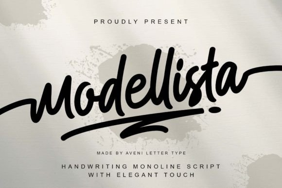 Modellista Font: Elevating Brand Identity with Elegant Script