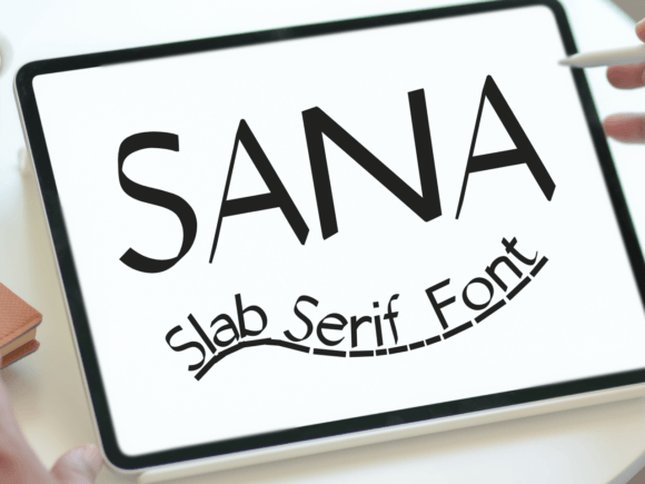 Sana Font: A Quirky Handwritten Typeface for Crafters